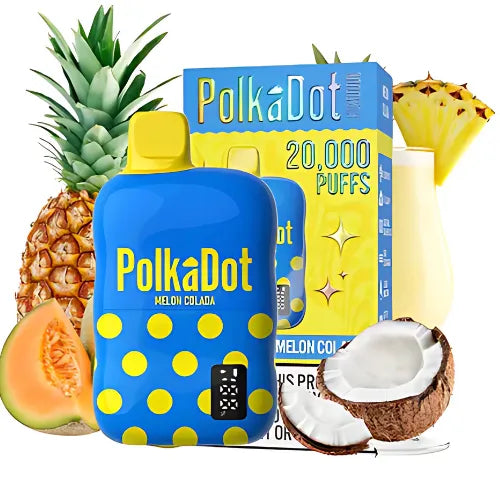Polkadot 20K Sin Nicotina: Vape desechable de 20,000 caladas en CDMX