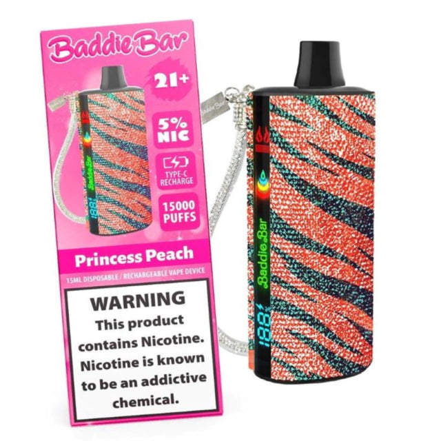 Vape Baddie Bar 15K | Vape con Brillos y 5% Nicotina en CDMX