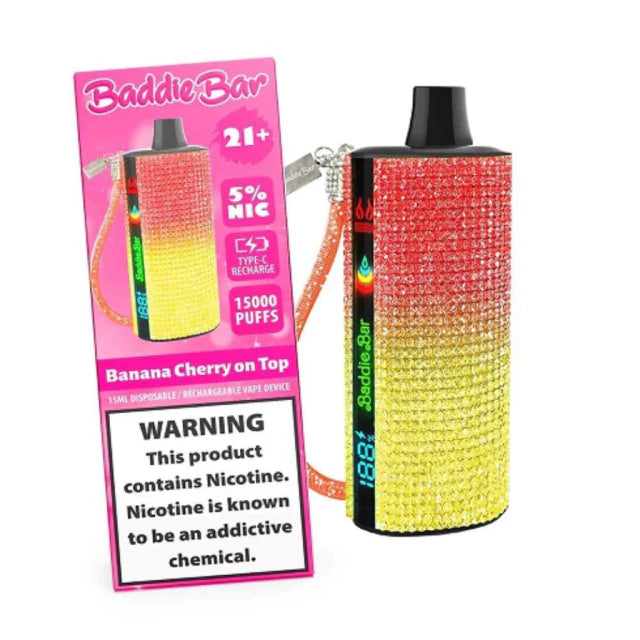 Vape Baddie Bar 15K | Vape con Brillos y 5% Nicotina en CDMX