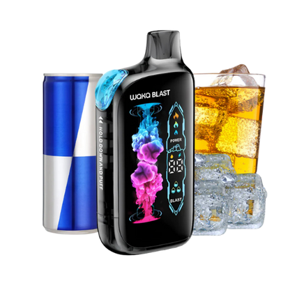 WAKA Blast 45K Puff con botón ICE sabor Red Bull