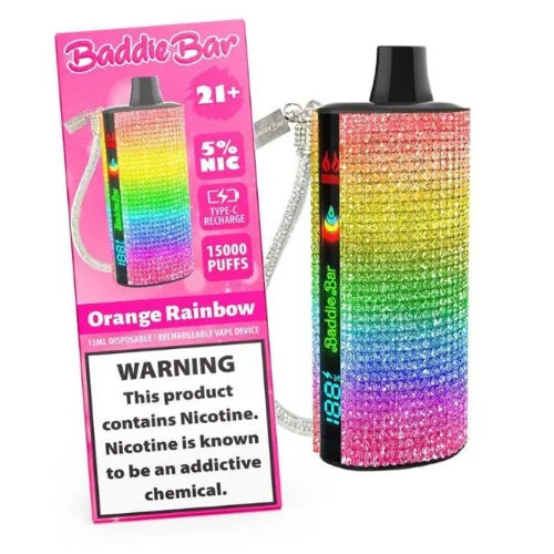 Baddie Bar 15K – Orange Rainbow