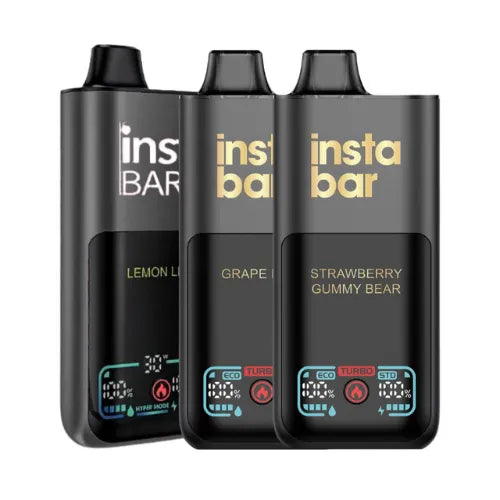 Instabar BE 70K Puff con pantalla digital, 70,000 puffs (varios sabores)