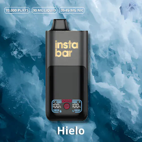 Instabar BE 70K Puff con pantalla digital sabor Hielo– 70,000 puffs en México