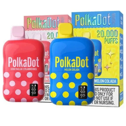 Polkadot 20K Sin Nicotina: Vape desechable de 20,000 caladas en CDMX
