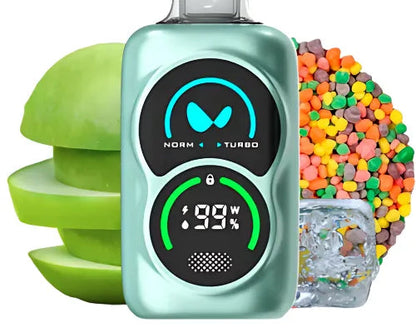 Waka Duo 27K Puff – Vape Desechable con Pantalla Digital y 2 Modos de Vapeo