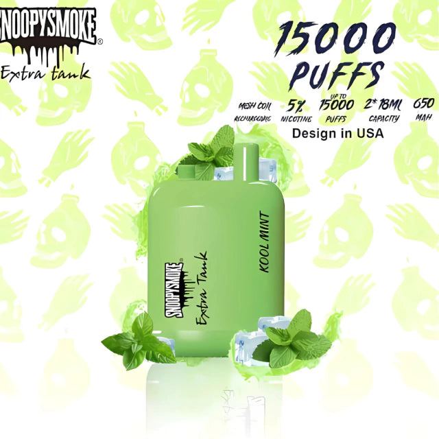 Snoopy Smoke 15K Puff en CDMX | Vapeador Desechable de 15,000 Puffs