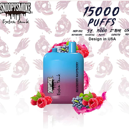 Snoopy Smoke 15K Puff en CDMX | Vapeador Desechable de 15,000 Puffs