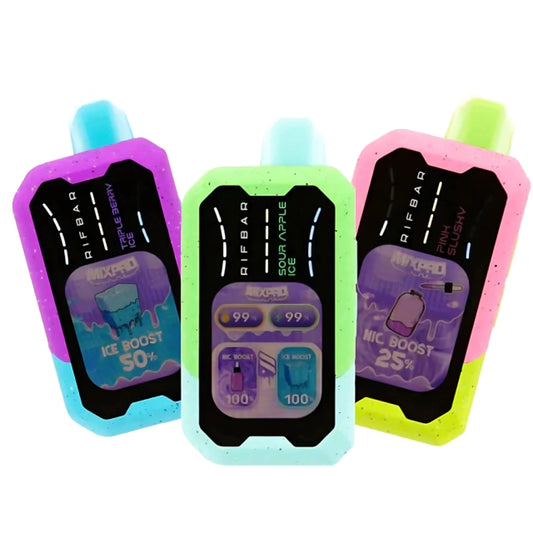 Vape RIFBAR MIXPRO 40.000 PUFFS Nicotina y Frío Regulables