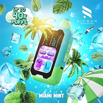 Vape RIFBAR MIXPRO 40.000 PUFFS Nicotina y Frío Regulables