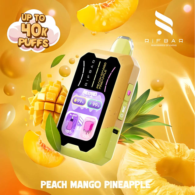 Vape RIFBAR MIXPRO 40.000 PUFFS Nicotina y Frío Regulables