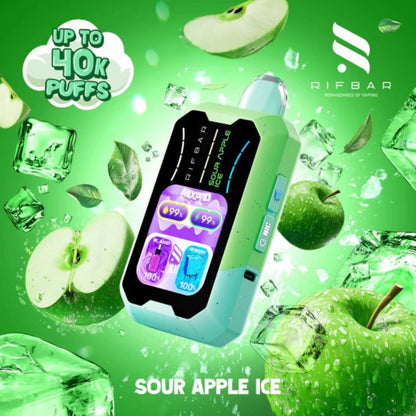 Vape RIFBAR MIXPRO 40.000 PUFFS Nicotina y Frío Regulables