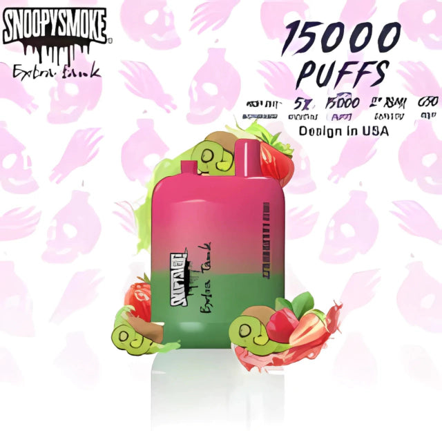 Snoopy Smoke 15K Puff en CDMX | Vapeador Desechable de 15,000 Puffs