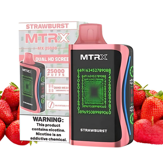 Vape MTRX MX 25K | Desechable con Pantalla