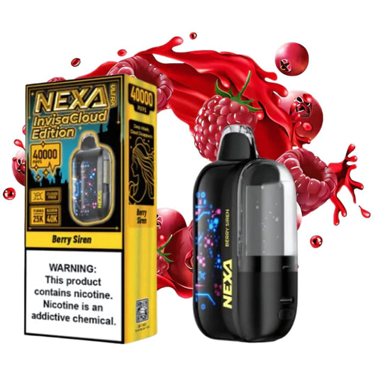 Vape Nexa Invisa Cloud 40K | Vapor Invisible