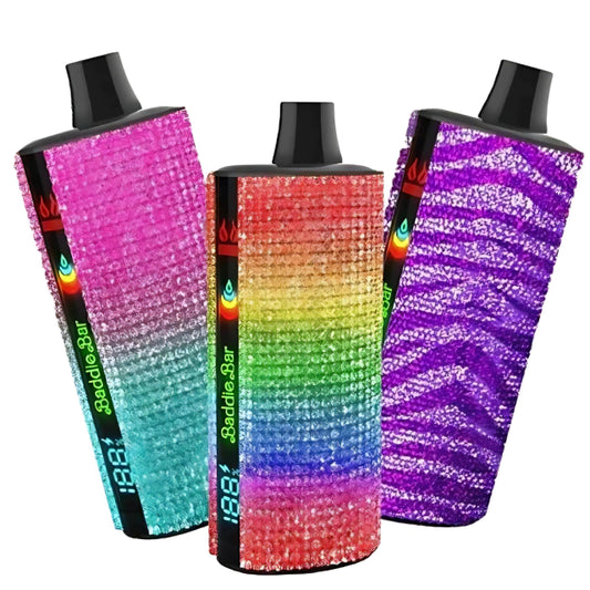 Vape Baddie Bar 15K | Vape con Brillos y 5% Nicotina en CDMX