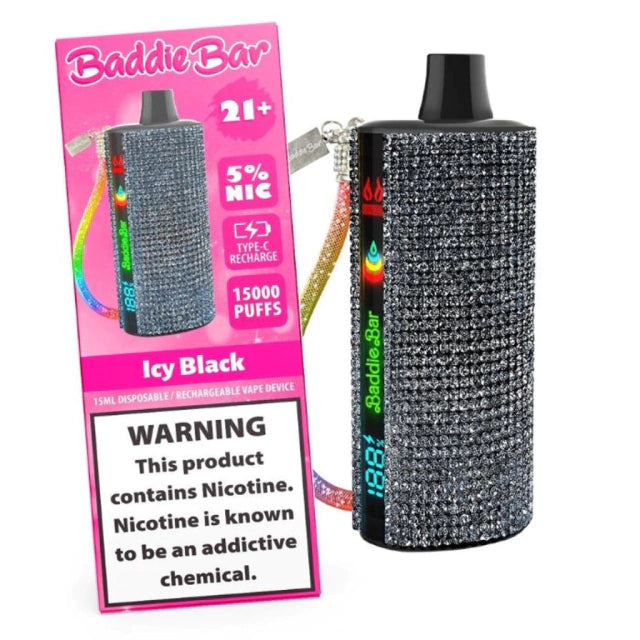 Vape Baddie Bar 15K | Vape con Brillos y 5% Nicotina en CDMX