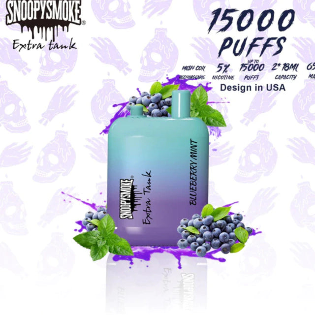 Snoopy Smoke 15K Puff en CDMX | Vapeador Desechable de 15,000 Puffs